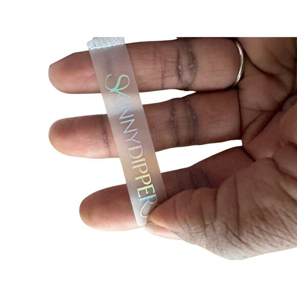 Skinny Dippers Swimwear Anastasia Underwire Strappy Bikini V Neck Top Sz M NWOT - Picture 6 of 9